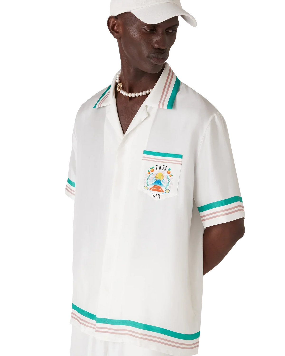 Casa Way Silk Short Sleeve Shirt — image 4