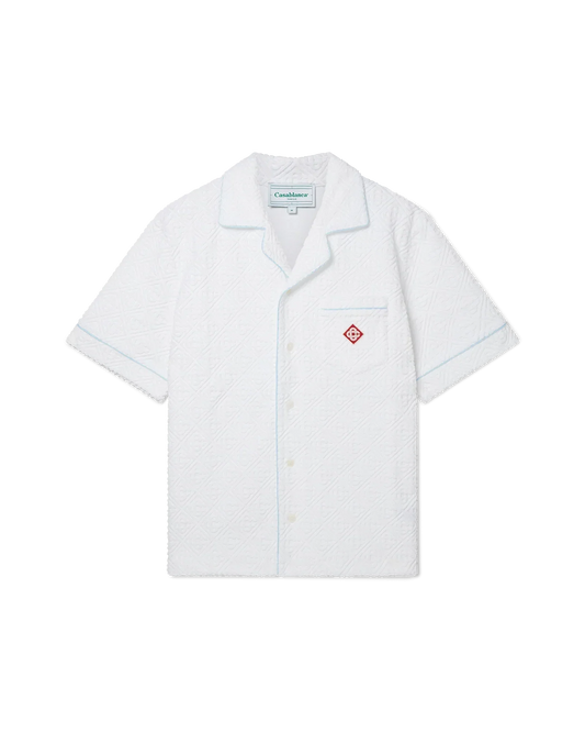 Monogram Terry Short Sleeve Shirt — image 1