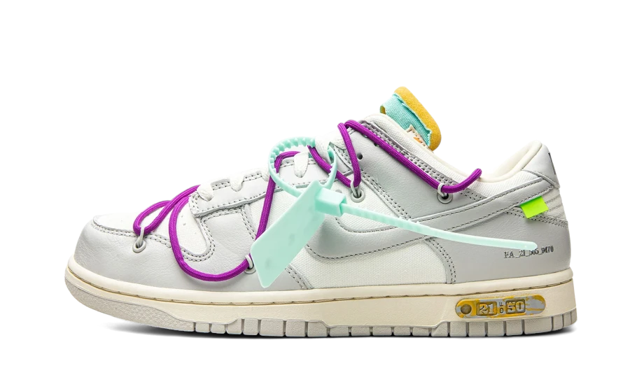 Nike® x Off-White® Dunk Low lot 21 - baskets Off-White