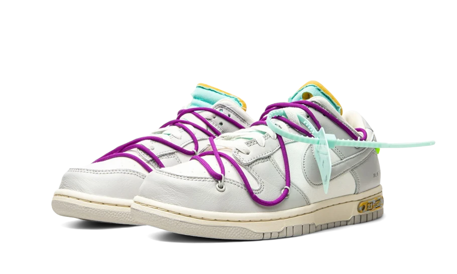 Nike® x Off-White® Dunk Low lot 21 - baskets Off-White