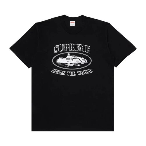 Supreme Corteiz Rules The World Tee Black — image 1