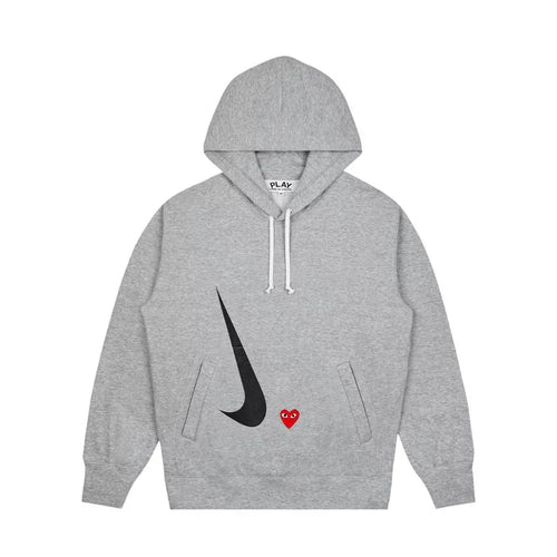 Comme des Garcons PLAY x Nike Hoodie Grey — image 1
