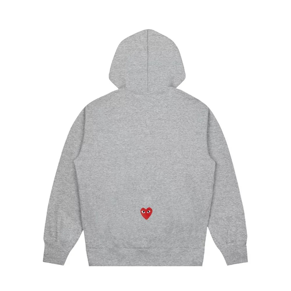 Comme des Garcons PLAY x Nike Hoodie Grey — image 2