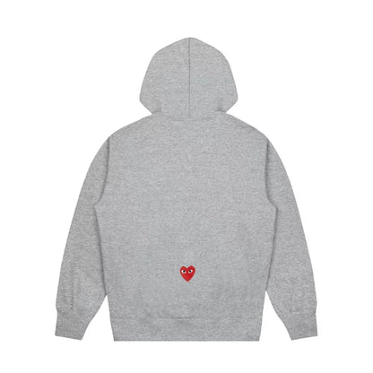 Comme des Garcons PLAY x Nike Hoodie Grey — image 2