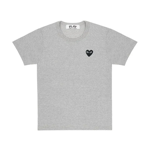 Comme des Garçons Play T-Shirt Black Heart Emblem Grey — image 1