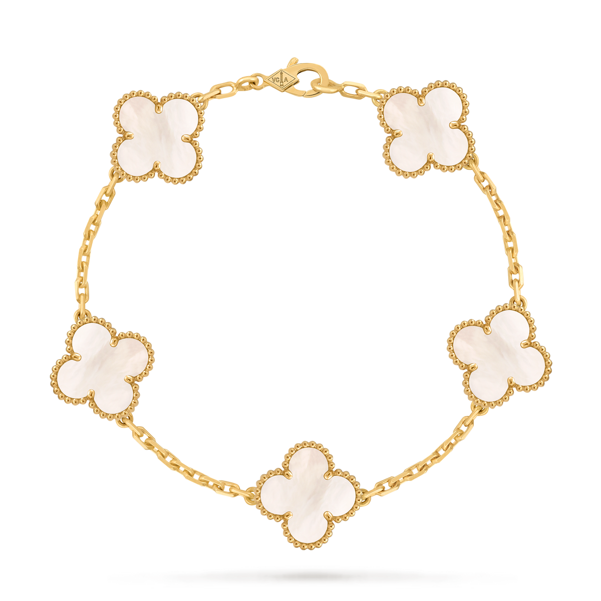 Van Cleef Vintage Alhambra 5 motifs Nacre — image 1