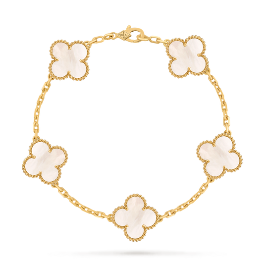 Van Cleef Vintage Alhambra 5 motifs Nacre — image 1