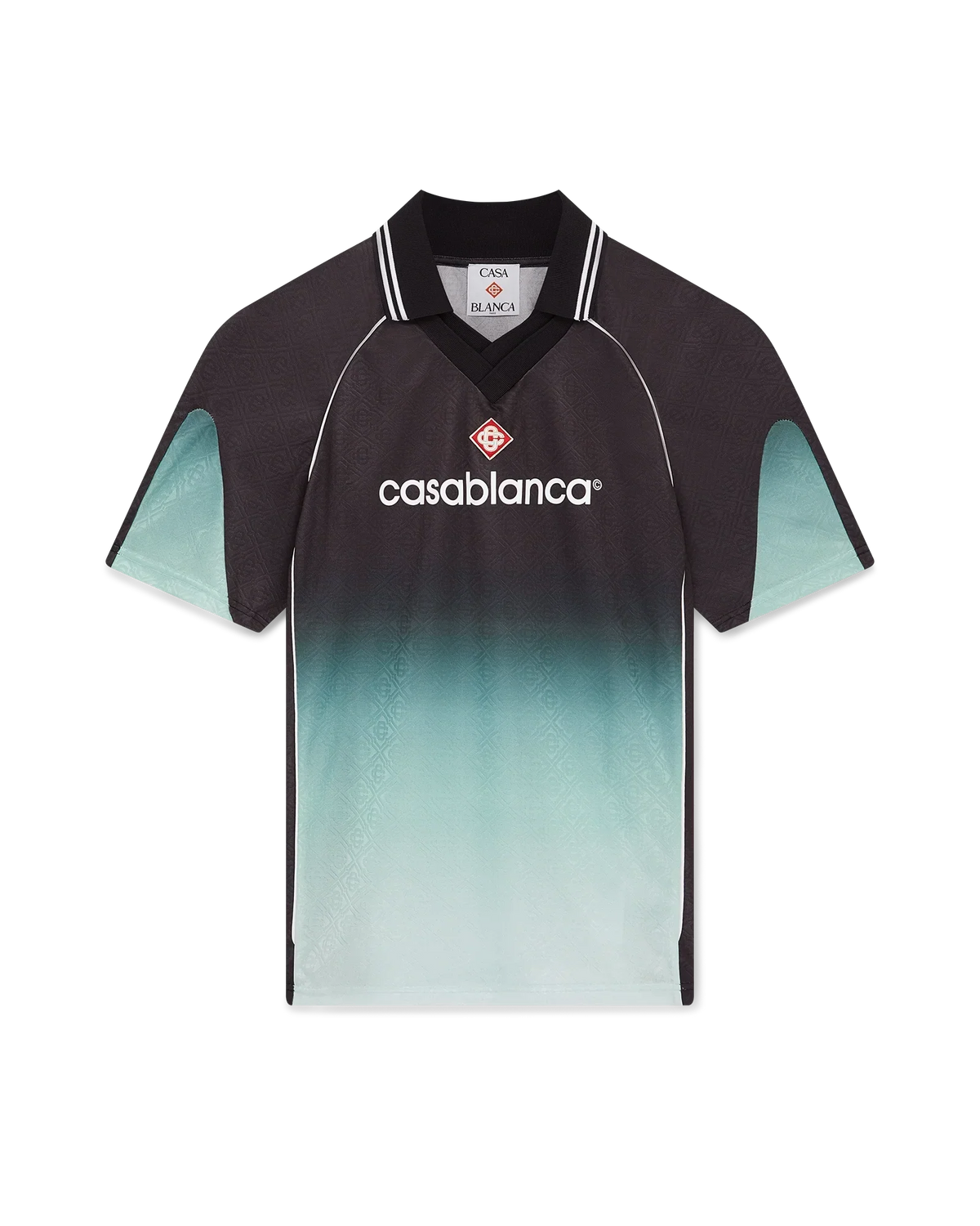 Gradient Monogram Jacquard Football Shirt — image 1