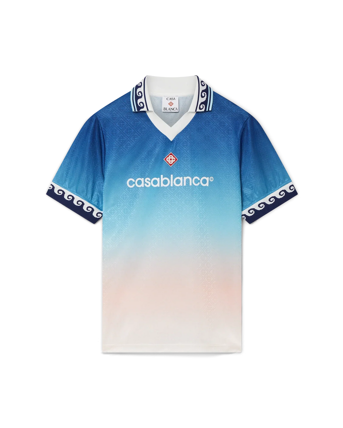 Jacquard Gradient Football Shirt — image 1