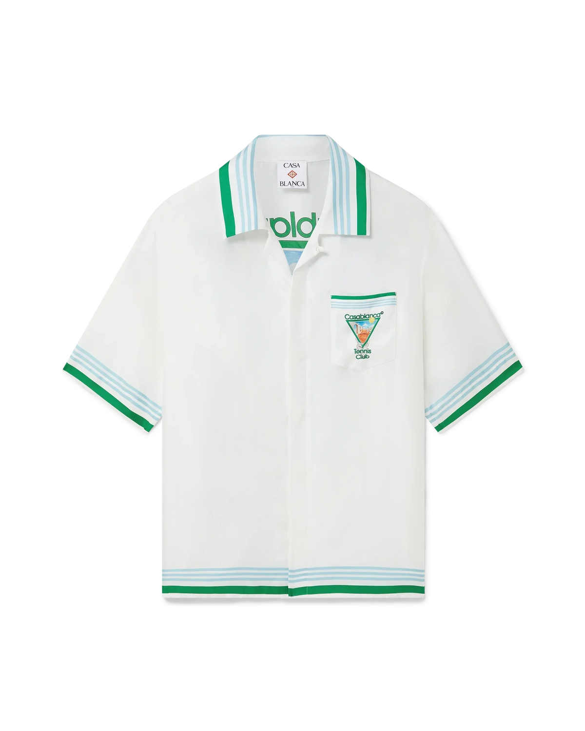 Metaphysical Tennis Icon Silk Shirt — image 1