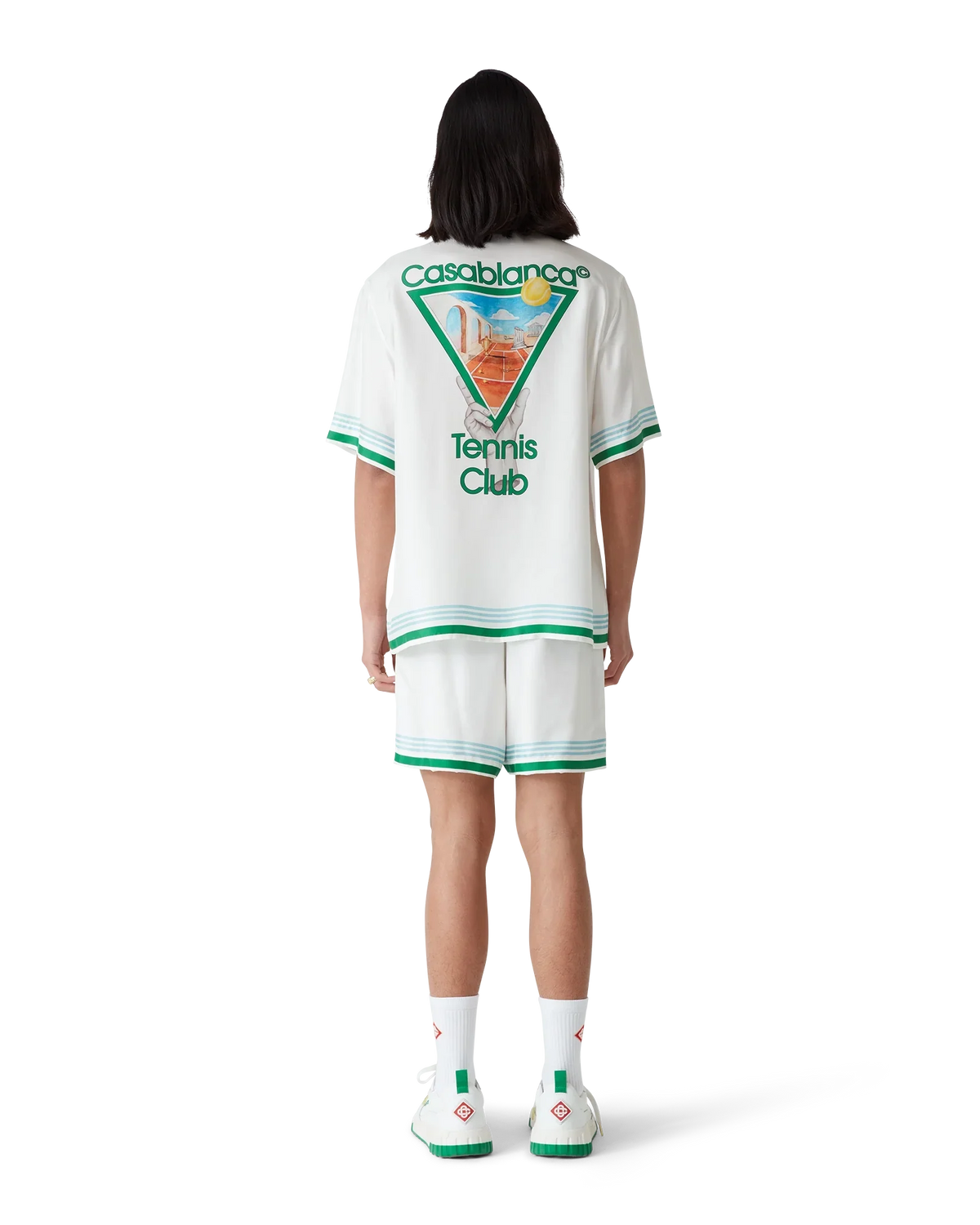 Metaphysical Tennis Icon Silk Shirt — image 7