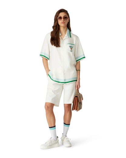 Metaphysical Tennis Icon Silk Shirt — image 2