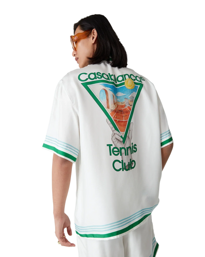 Metaphysical Tennis Icon Silk Shirt — image 9