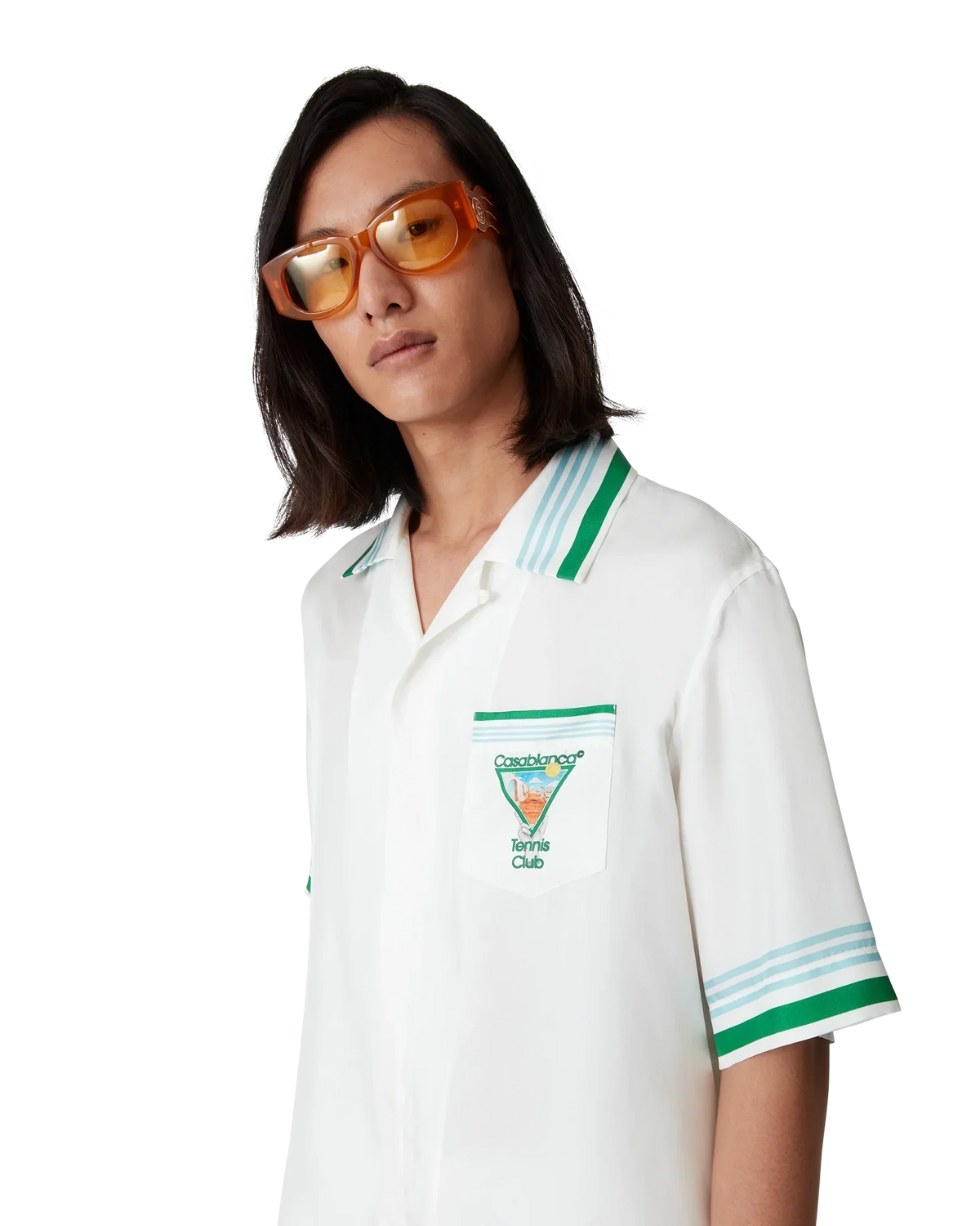 Metaphysical Tennis Icon Silk Shirt — image 8