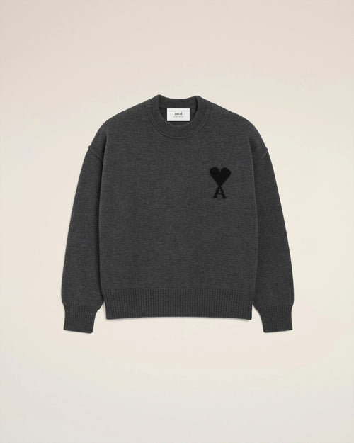 Pull Ami Paris Gris Noir — image 1