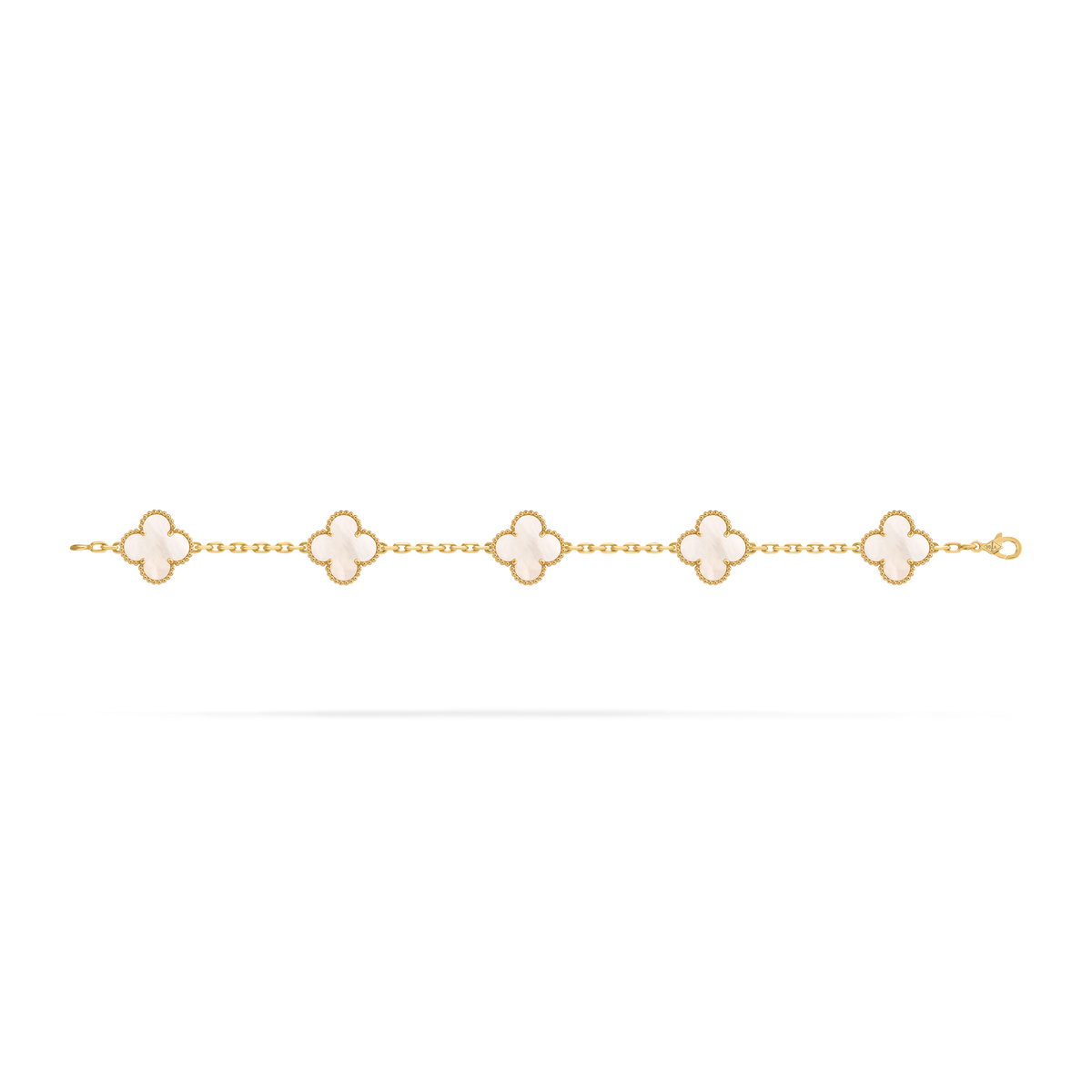 Van Cleef Vintage Alhambra 5 motifs Nacre — image 3
