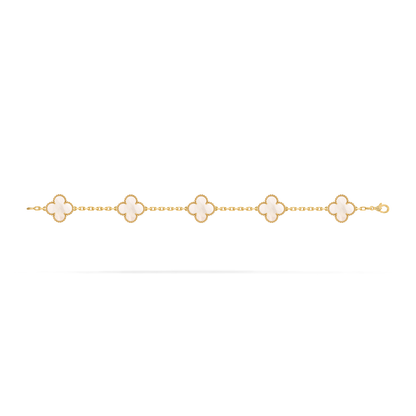 Van Cleef Vintage Alhambra 5 motifs Nacre — image 3