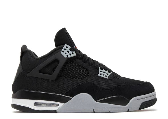 Jordan 4 Retro 'Black Canvas' Luxery Shop