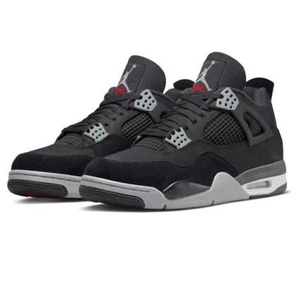 Jordan 4 Retro 'Black Canvas' Luxery Shop