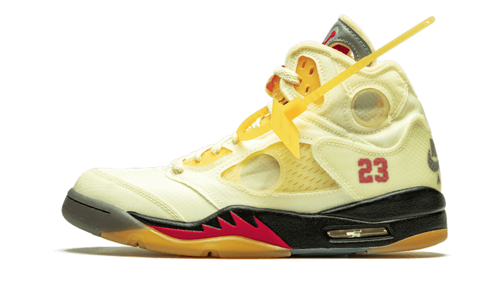 Jordan® x Off-White® Jordan 5 Sail - baskets Off-White
