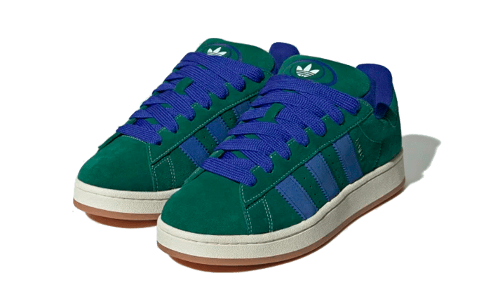 Campus 00S Dark Green Semi Lucid Blue | Adidas | Sneakers Luxery Shop — vue 2