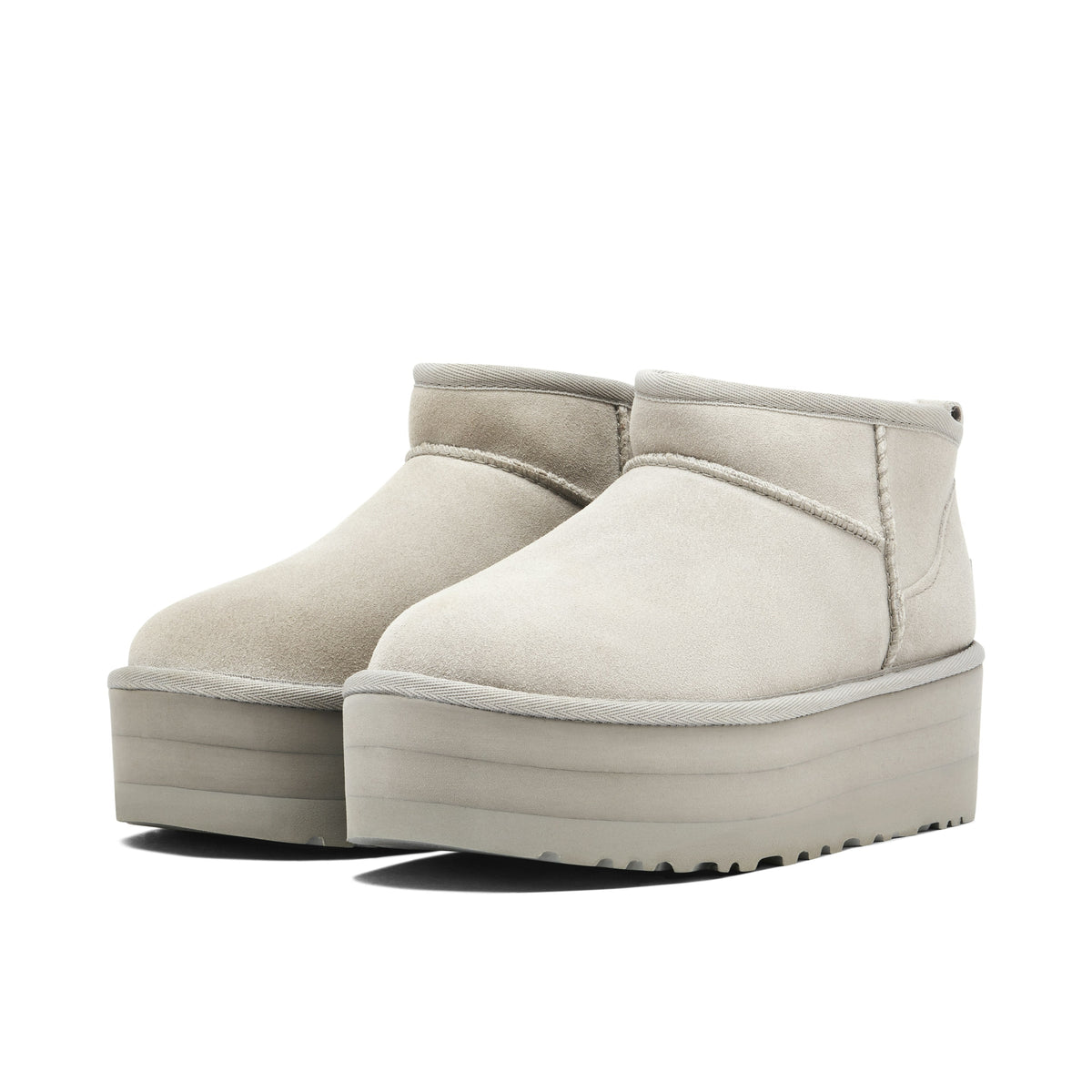 UGG - Classic Ultra Mini Platform Boot Grey Exclusive Femme