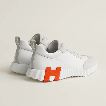 Hermès Bouncing Cuir Blanc/Orange — image du produit