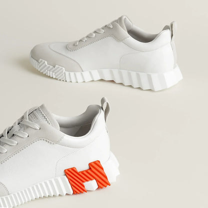 Hermès Bouncing Cuir Blanc/Orange — image du produit