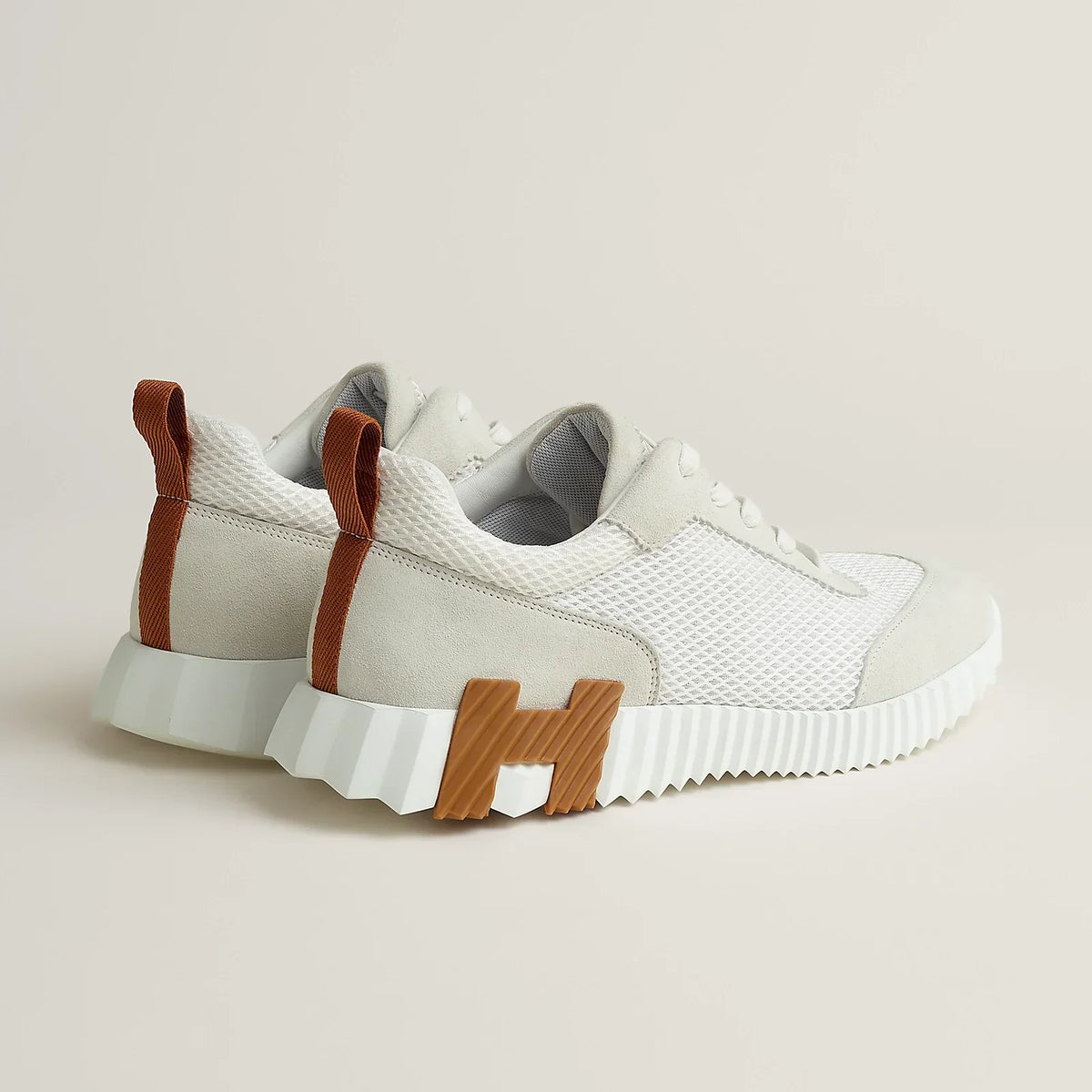Hermès Bouncing Blanc/Marron — image du produit