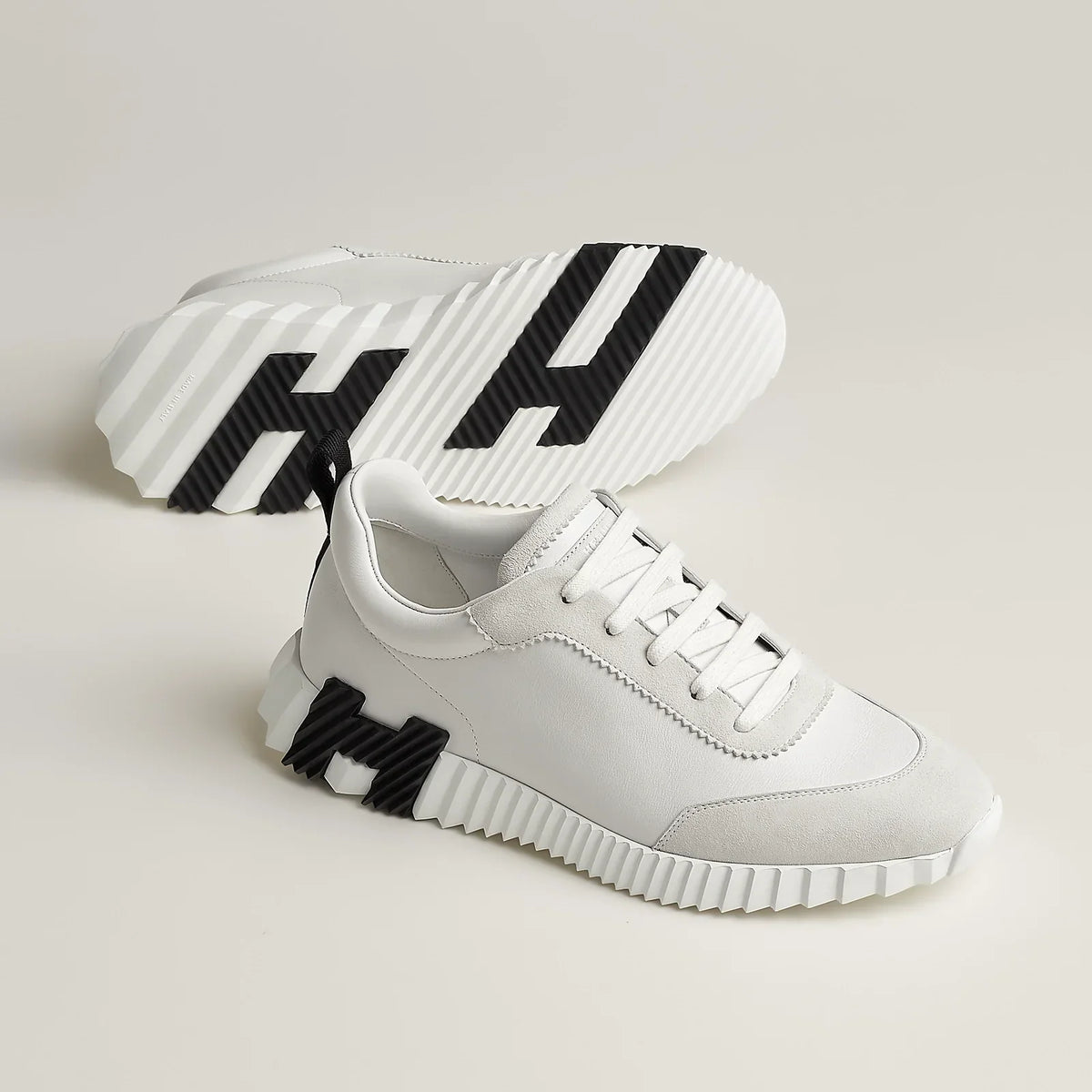 Hermès Bouncing Cuir Blanc — vue du produit
