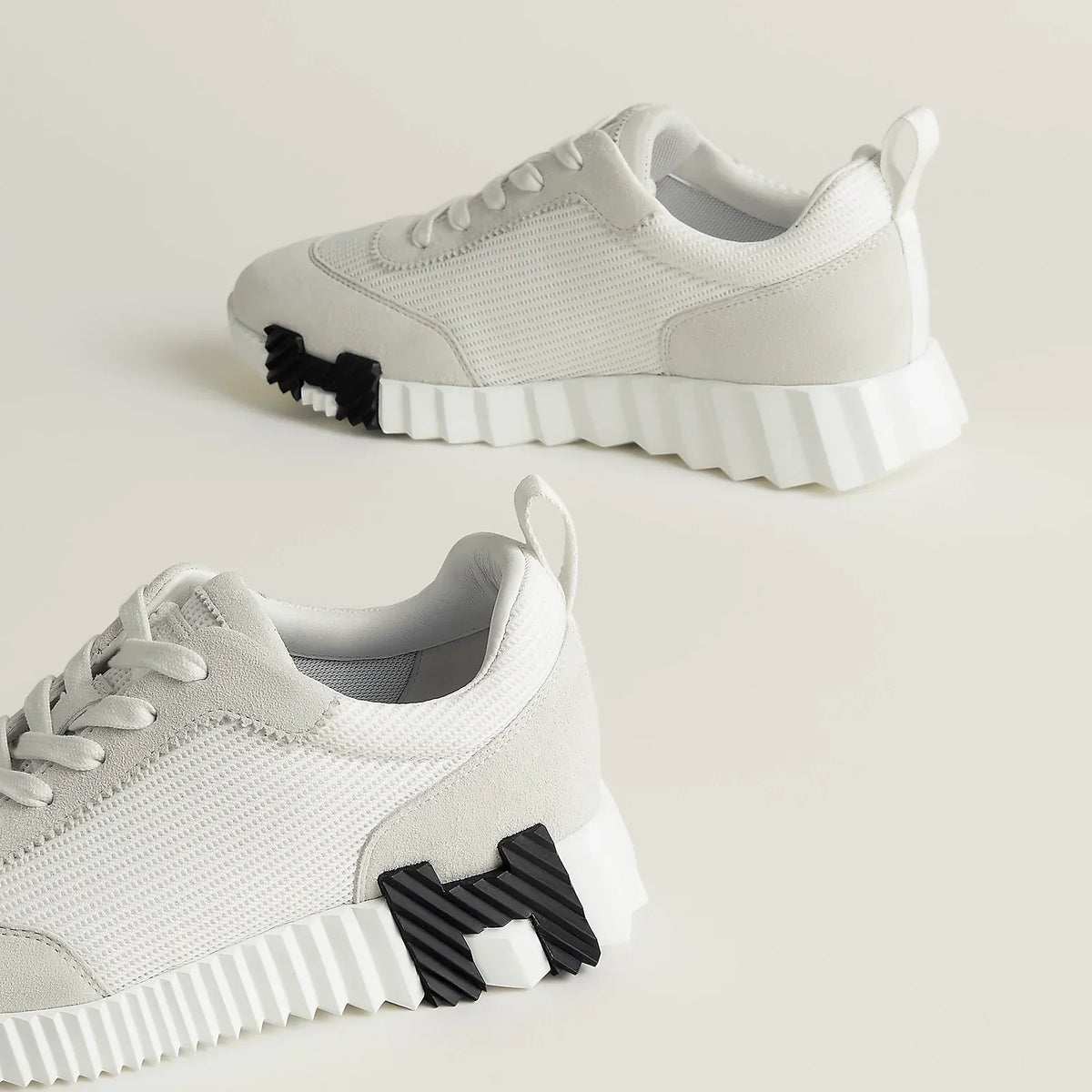 Hermès Bouncing Noir/Blanc/Orange — image du produit