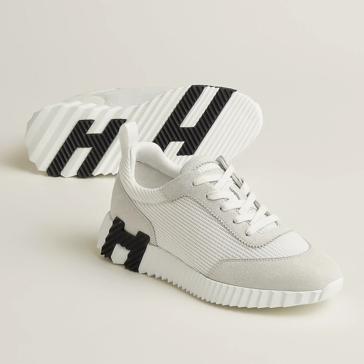 Hermès Bouncing Blanc/Noir — vue du produit