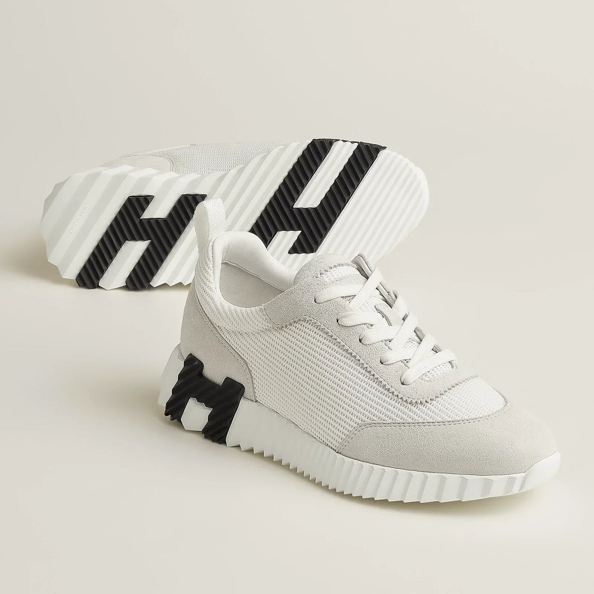 Hermès Bouncing Noir/Blanc/Orange — image du produit
