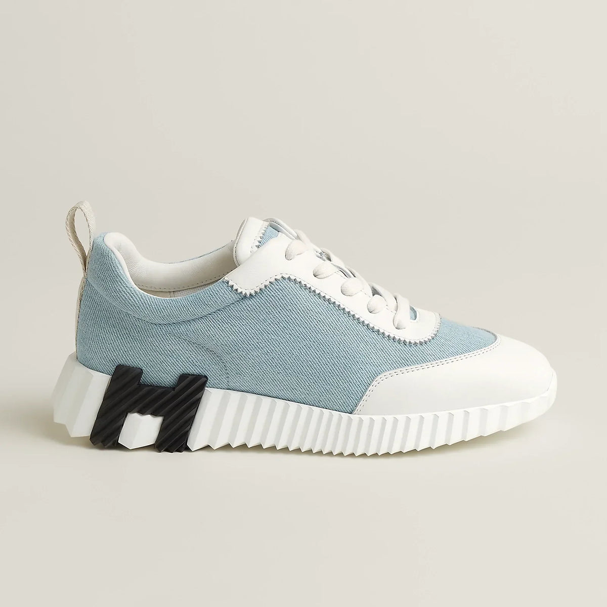 Hermès Bouncing Bleu Clair/Blanc — image du produit