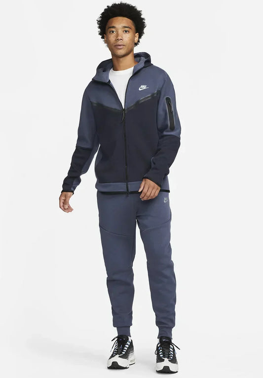 Nike Tech Fleece Tracksuit Blue/Grey — image 1