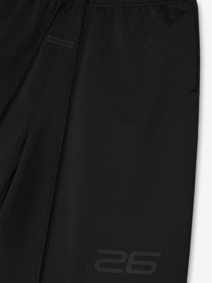 Satin Fleece Relaxed Sweatshort — image 3