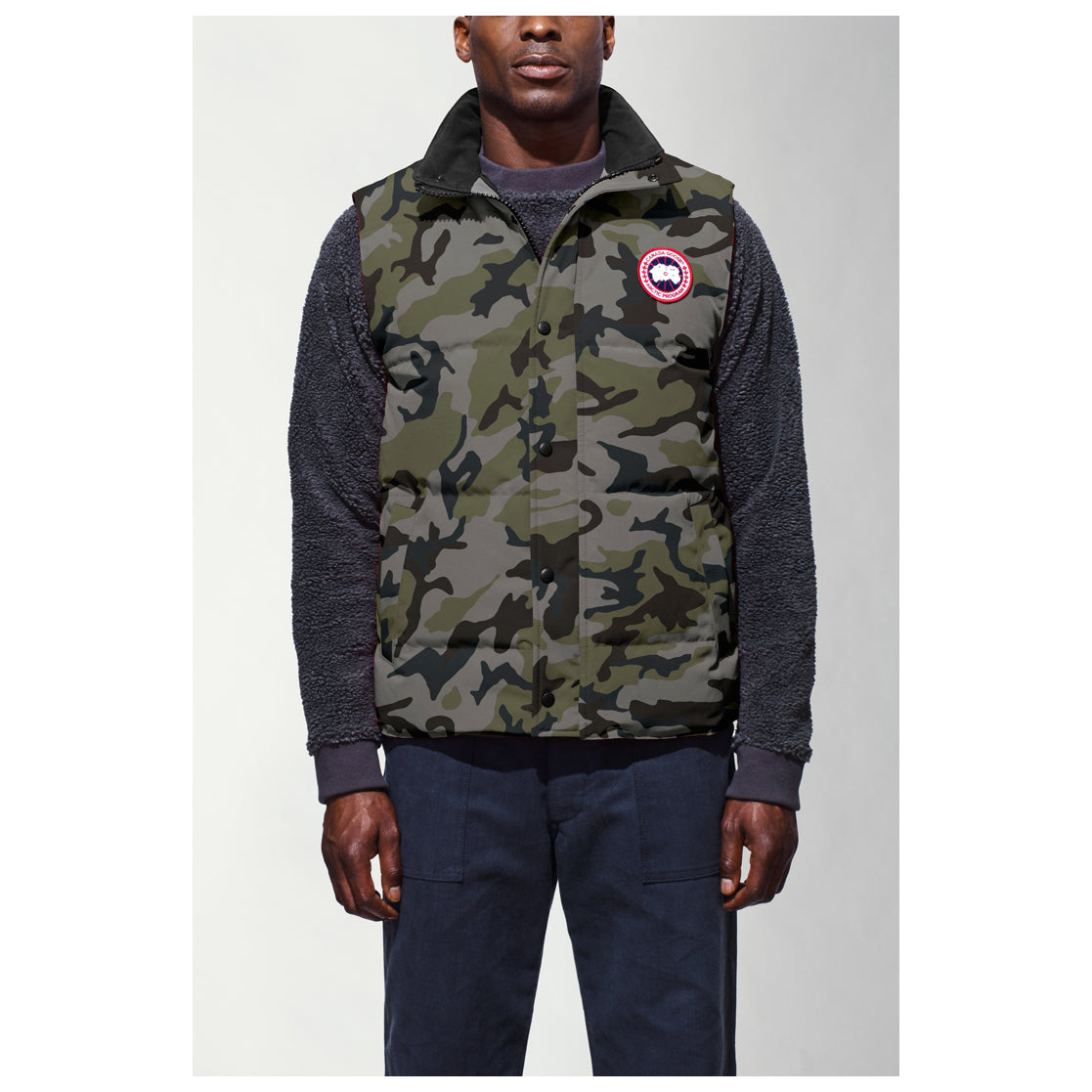 Gilet Freestyle Crew Canada Goose Militaire – Canada Goose | Luxery Shop