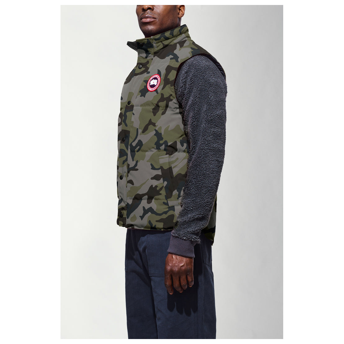 Gilet Freestyle Crew Canada Goose Militaire – Canada Goose | Luxery Shop
