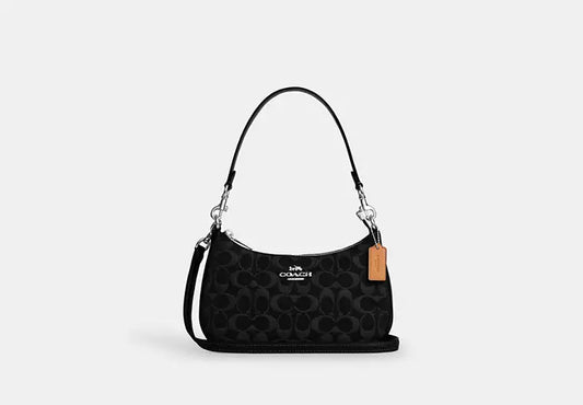 Coach Sac épaule Teri Toile - Noir — image 1