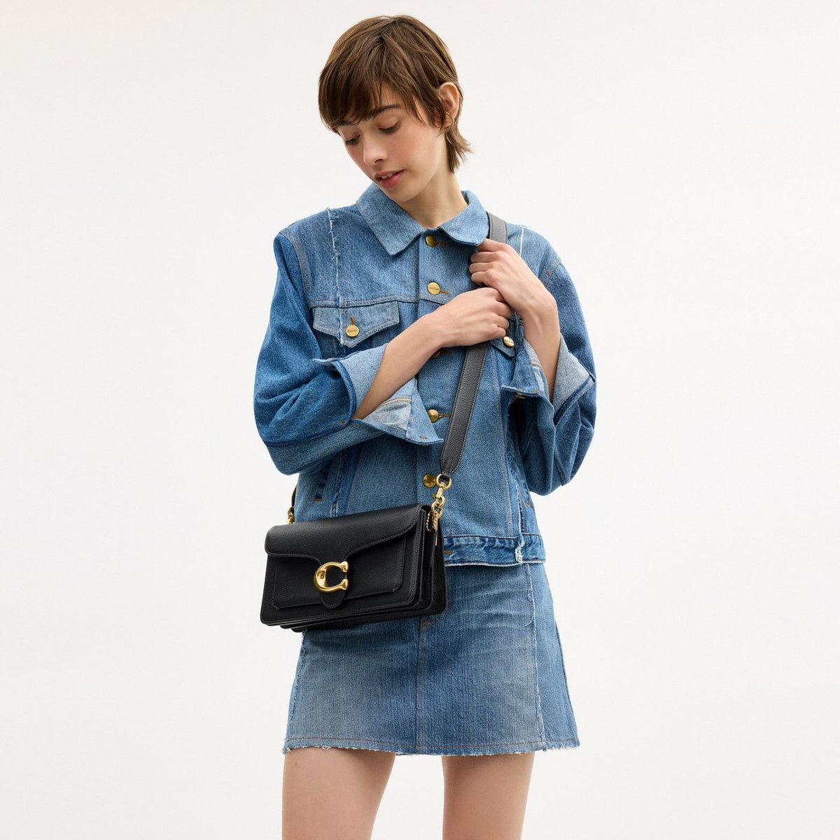 Coach Sac épaule Tabby 26 - Noir — image 6