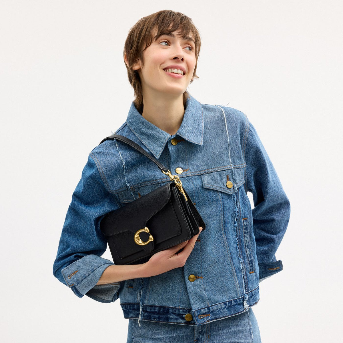Coach Sac épaule Tabby 26 - Noir — image 8
