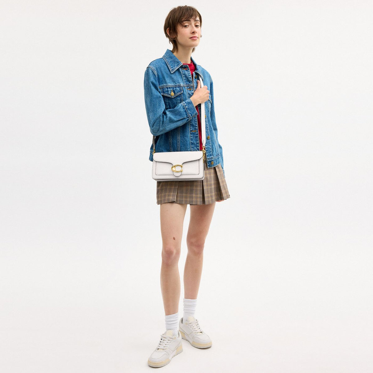 Coach Sac épaule Tabby 26 - Blanc — image 6