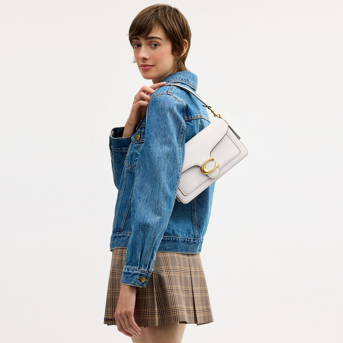 Coach Sac épaule Tabby 26 - Blanc — image 8