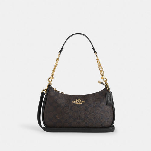 Coach Sac épaule Teri Toile - Noir — image 1