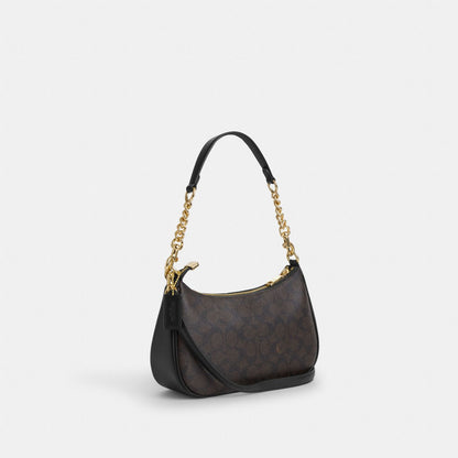 Coach Sac épaule Teri Toile - Noir — image 2