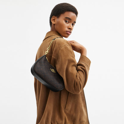 Coach Sac épaule Teri Toile - Noir — image 7