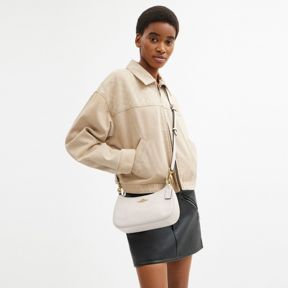 Coach Sac épaule Teri - Blanc — image 7