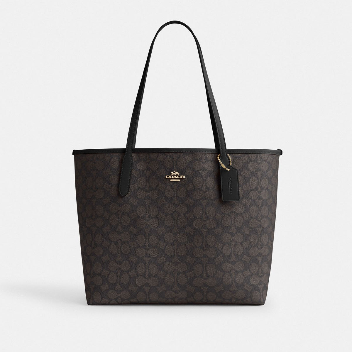 Coach Cabas City Toile - Noir — image 1