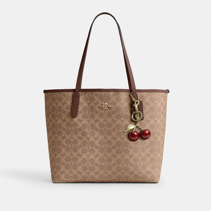 Coach Cabas City Toile - Marron — image 6