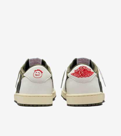 Jordan 1 Retro Low Og Sp Travis Scott Medium Olive 1 | Jordan x Travis Scott | Sneakers Luxery Shop — vue 4
